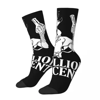 Komik varis çorabı Erkekler için Zenku Uçucu Hip Hop Vintage Dr Taş Kimya Anime Mutlu Kaliteli Desen Baskılı Ekip Çorap