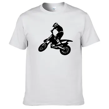 Dağ Motosiklet Yarışı Yeni Retro Rahat T Shirt erkek Yaz Siyah %100 % Pamuk Kısa Kollu O-Boyun Tee Gömlek Üstleri Tee Unisex
