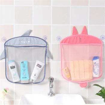 Polyester Filtre Örgü Çanta Banyo Organizatör asılan saklama çantası Bebek Banyo Oyuncakları Şampuan makyaj kutusu saklama çantası s