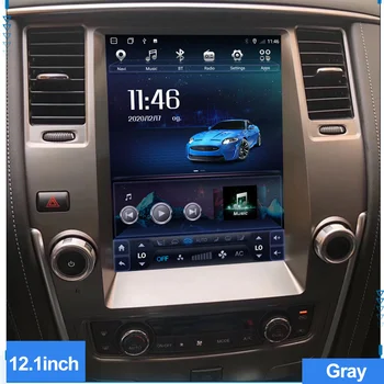 Tesla Ekran CARPLAY Canbus Navigasyon NİSSAN PATROL İçin Y62 2011 2012 Android GPS Araba Radyo Multimedya Oynatıcı Autoradio