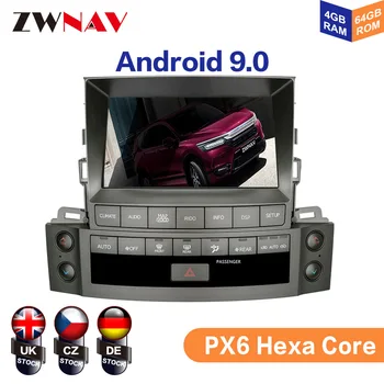 ZWNAV Android 9.0 Radyo Dokunmatik Ekran LEXUS LX570 2007 2008-2015 Kafa Ünitesi GPS Navigasyon Ses Multimedya Stereo Alıcı