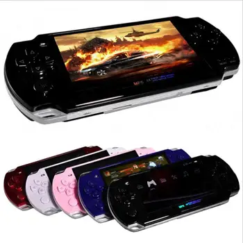 Retro Oyun Konsolu Taşınabilir 4.3 inç elde kullanılır oyun konsolu dahili 3000 Oyun Desteği MP4 MP5 video oyunu PSP İçin GBC GBA