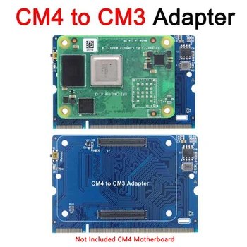 CM4 To CM3 adaptör panosu Ahududu Pi Hesaplama Modülü CM4/CM3+ / CM3 / CM3L Genişletme Kartı Çift Video Çıkışı