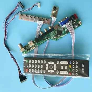 Kiti N101N6-L01 / L02 / L03 Ekran USB lcd monitör Ses HDMI TV VGA AV 40pin Ekran uzaktan 1024x576 Panel Denetleyici kurulu LED