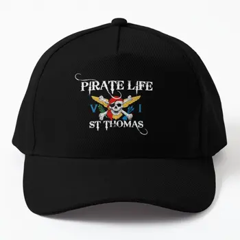 Korsan Hayat St Thomas Virgin Adaları Beyzbol Şapkası Şapka Yaz Czapka Düz Renk Spor Erkek Casquette Snapback Rahat