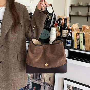 Pu deri omuz çantası Kadınlar için 2023 Yeni Lüks kadın büyük el çantası Moda Marka Tasarımcısı Büyük Kadın Çanta Bayan El Çantaları
