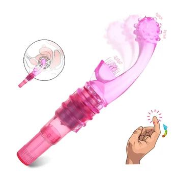 Parmak Vibratör Klitoris Stimülatörü G Spot Vibratör Seks Makinesi Su Geçirmez Mini Klitoris Vibratör Erotik Oyuncaklar