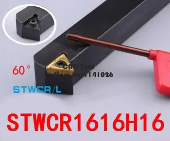 STWCR1616H16 / STWCL1616H16 Metal Torna Kesme Aletleri Torna CNC makinesi Torna dış torna Takım Tutucu S Tipi STWCR