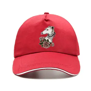 100 % Pamuk Örgü Özel Baskılı Şapka Erkekler Bill Şapka Seremos Libres Renkli Greyhound Kadın beyzbol şapkası (2)