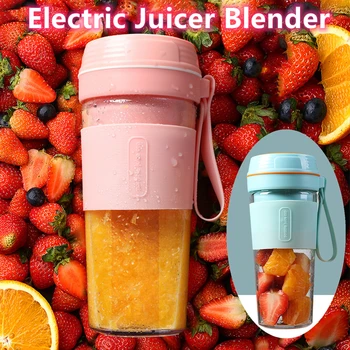 320 ml Taşınabilir Elektrikli Meyve Sıkacağı USB Şarj Edilebilir El smoothie blenderı Meyve Mikserler Milkshake Maker Makinesi Suyu Sıkacağı