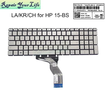 Latin Kore Çin dizüstü bilgisayar Klavye arka HP pavlova 15-BS 15-BP 15-BW 15T-BS 17-BS 250 256 G6 L60341 - 161 L60344-AD1