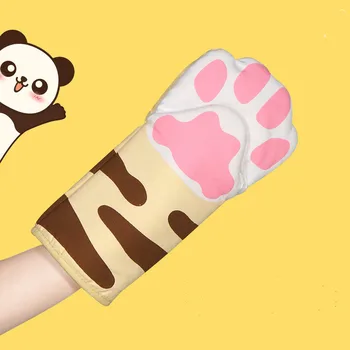 BARBEKÜ Fırın fırın eldivenleri Panda Pençe mutfak gereçleri Mikrodalga ısı yalıtımı Yüksek sıcaklık Dayanıklı Potholders Anti-Haşlanma
