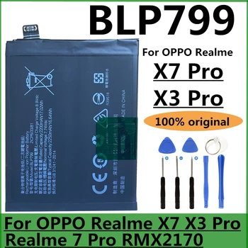 Orijinal Yeni 4500mAh BLP799 Pil Oppo Realme için 7X7X3 Pro Realme7 Pro RMX2170 Cep Telefonu Yedek Piller