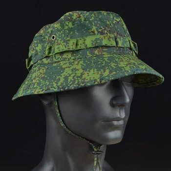 Rus Kamuflaj Kap Askeri Şapka Yeşil Erkekler Yaz Boonie