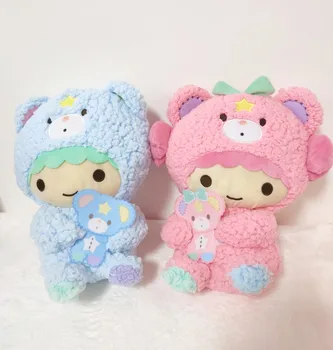 Anime Kiki Lala peluş oyuncak Kawaii Dolması Bebek Sevimli Peluş Bebek Çocuk Oyuncakları Kız Çocuk doğum günü hediyesi