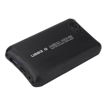 2.5 İnç SATA Medya Oynatıcı Hdd Oynatıcı 1080P USB3.0 Harici Hdd Medya Oynatıcı VGA SD Desteği H. 264 RMVB WMV