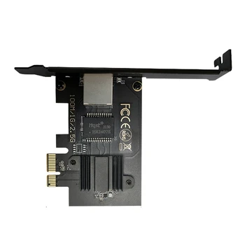RTL8125B PCI-E Gigabit ethernet adaptörü PCI-E Oyun Ağ Kartı 100 M/1G/2.5 G Ağ 2.5 GbE Çok Gigabit Radyatör ile