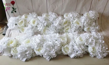 Ücretsiz Kargo penoy dahıl gül kemer sıra çiçekler 10 adet / grup düğün dekorasyon çiçek duvar zemin masa centerpiece flore