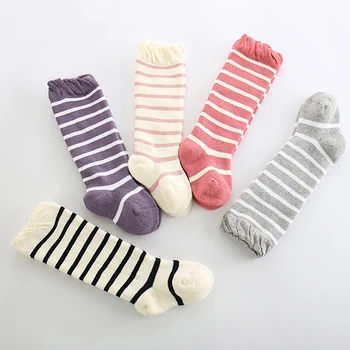 En iyi Satış Kore Versiyonu Çocuk Çorap Kış Kalın Sıcak Bebek Kız Çorap Diz Yüksek Sevimli Bebek Çorap Uzun Tüp Çorap Sokken