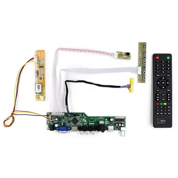 SES LCD TV+H DMI+VGA+AV+USB+Kontrol Kurulu 14inch 15inch 1024x768 B141XG05 LTN141XA B150XG09 LCD Ekran İş 