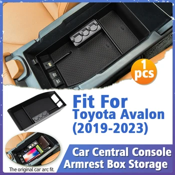 Araba Kol Dayama saklama kutusu Toyota Avalon 2019 İçin 2020 2021 2022 2023 Merkezi Konsol Eldiven Tepsisi İç Aksesuarları