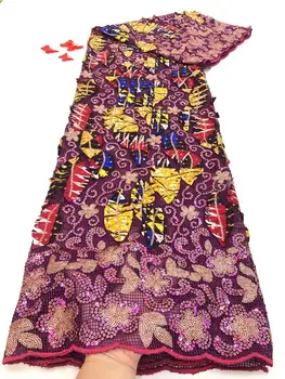 yeni varış Afrika Fransız Dantel Kumaş oyalamak dantel kumaş afrika Tül Dantel Kumaş dressTS9668 için Nijerya fransız dantel