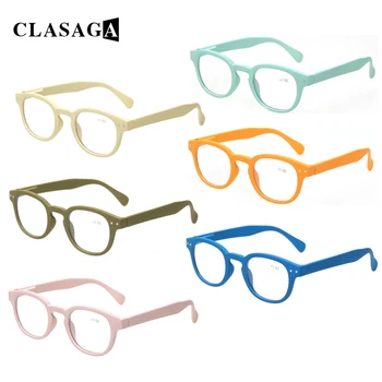 CLASAGA düz renk okuma gözlüğü erkekler kadınlar mavi ışık engelleme ilerici çok odaklı