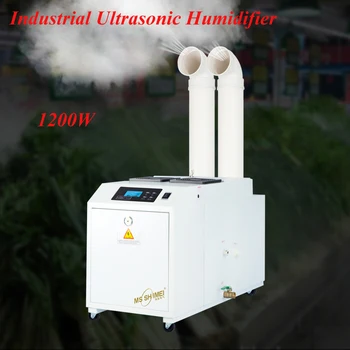 Endüstriyel Dikey Ultrasonik Nemlendirici 1200 W Atomizasyon Dilsiz Nemlendirme Makinesi Ticari Nemlendirici Bodrum için SM-12B