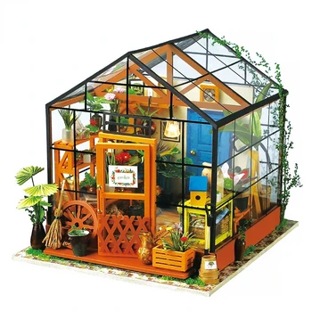 DIY Dollhouse DG104 cathy'nin Çiçek Evi