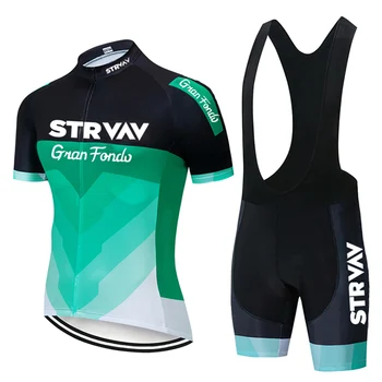 STRVAV Bisiklet jersey Setleri 2022 erkek giyim Yaz Kısa Kollu MTB Bisiklet Takım Elbise Bisiklet Bisiklet Giyim Ropa Ciclismo Hombre