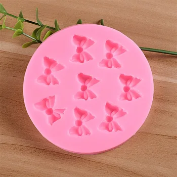 3D silikon kalıp Ilmek Şekli Kalıp Sabun Şeker Çikolata Buz Şekerleme Kek Dekorasyon Araçları