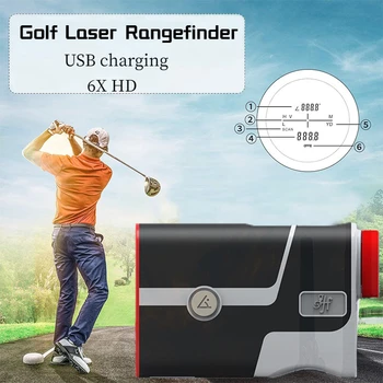 2022 Yeni USB şarj 1000M 800m 600m golf lazeri telemetre kırmızı ışık göstergesi gonyometresi hız göstergesi avcılık golf spor