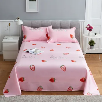 Set Yatak Malzemeleri 230 * 250 cm Çarşaf Donatılmış Yatak Örtüsü Ev Tekstili Malzemeleri