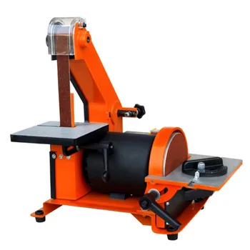 Masa zımpara kayışı tezgahı Metal Taşlama / Parlatıcı Zımpara Makinesi Ağaç İşleme Bakır Motor Bıçak Değirmeni Pah Makinesi Rastgele Renk