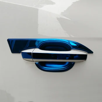 MG ZS 2017-2018 kolu Kapı bilek koruyucu Dekoratif çerçeve Paslanmaz çelik ABS şerit