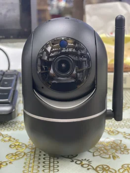 390 Gözler 360 Derece Kablosuz PTZ IP Kamera AI İnsansı Otomatik İzleme Ev Güvenlik CCTV bebek izleme monitörü