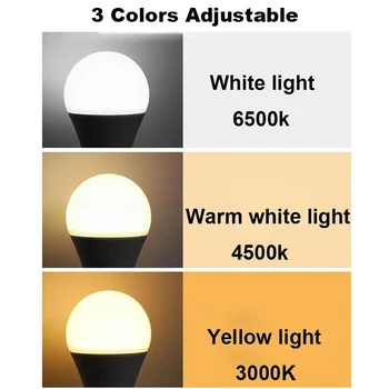 5 W USB kamp ışık üç renk ayarlanabilir açık acil ışık çadır asılı ışık barbekü kamp balıkçılık yedek ışık