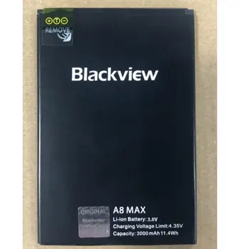Yüksek kaliteli Yedek Pil Otantik 3.8 v 3000mAh blackview a8 max A8 Max cep telefonu