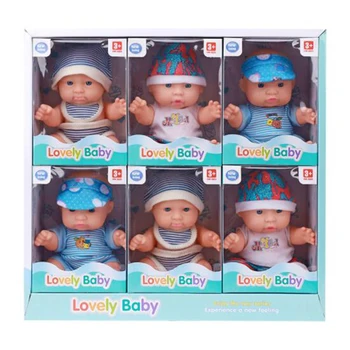 8 inç Bebek Bebek Çocuk Oyun Evi Oyuncaklar Vinil Bebek Erkek / Kız Modeli Çocuk Hediye 111901