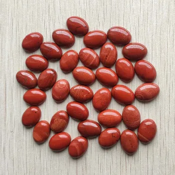 Kaliteli doğal kırmızı taş oval cabochon boncuk takı aksesuarları yapımı için 13x18mm ücretsiz kargo toptan 50 adet / grup