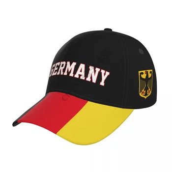 Almanya Ülke Bayrağı futbol şapkaları Güneş beyzbol şapkası Nefes Ayarlanabilir Erkekler Kadınlar Açık balıkçı şapkası