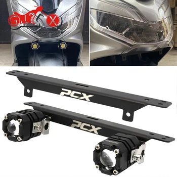 Motosiklet Honda için motosiklet PCX150 PCX 150 2018 -2021 Spot Braketi Tutucu Spor İşık Sis İşık Dağı