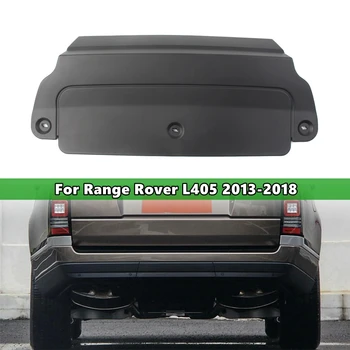 1 Adet Araba Arka Tampon Kapak Trim plaka levha Land Rover Range Rover için L405 2013 2014 2015 2016 2017 2018 Araba Aksesuarları