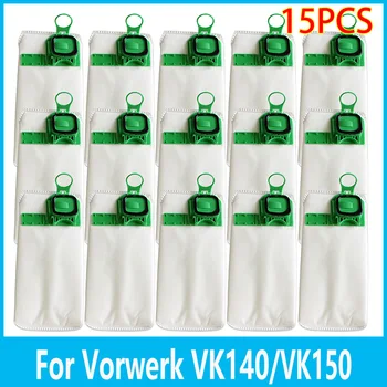 Yüksek Verimli Toz Torbası filtre torbası Vorwerk VK140 VK150 Çöp torbaları FP140 Elektrikli Süpürge Parçaları Yedek Aksesuarlar
