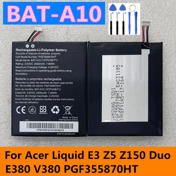 Yeni Orijinal BAT-D10 BAT-A10 BAT-A16 Pil için Acer Sıvı Yeşim S / Yeşim Z S56 S57 E3 Z5 E380 V380 Z150 Duo Akıllı Telefon