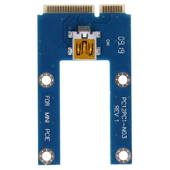 Mini PCI-E USB 3.0 Adaptör Genişletme Kartı Dizüstü Dönüştürücü USB3.0 Mini PCIE ekspres kart için Bitcoin Madenci Madencilik