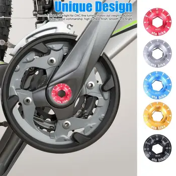 Krank Vida M18 M20 Dağ Bisikleti Renk Krank Vidalar Dişli Tekerlek Dayanıklı Malzeme Vidalar Alüminyum Alaşım Bisiklet Ekipmanları