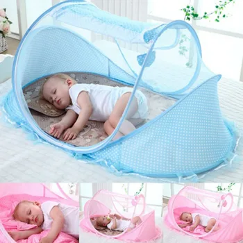 0 - 3Years Taşınabilir Katlanabilir Bebek Netleştirme Yenidoğan Uyku Yatak Seyahat Bebek sineklikler seyahat yatağı Beşik Netleştirme Oyun Çadırı Çocuk