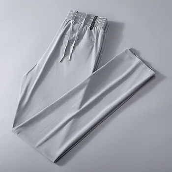 Kore Moda İlkbahar Ve Sonbahar Ve Yaz Yeni Erkek Rahat Spor Pantolon Çok Yönlü Yakışıklı Gevşek M-8Xl126Kg 9 Noktalı Pantolon