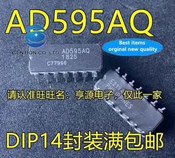 2 adet 100 % orijinal yeni AD595AQ AD595 DIP14 ayak sıcaklık sensörü çip düz fiş